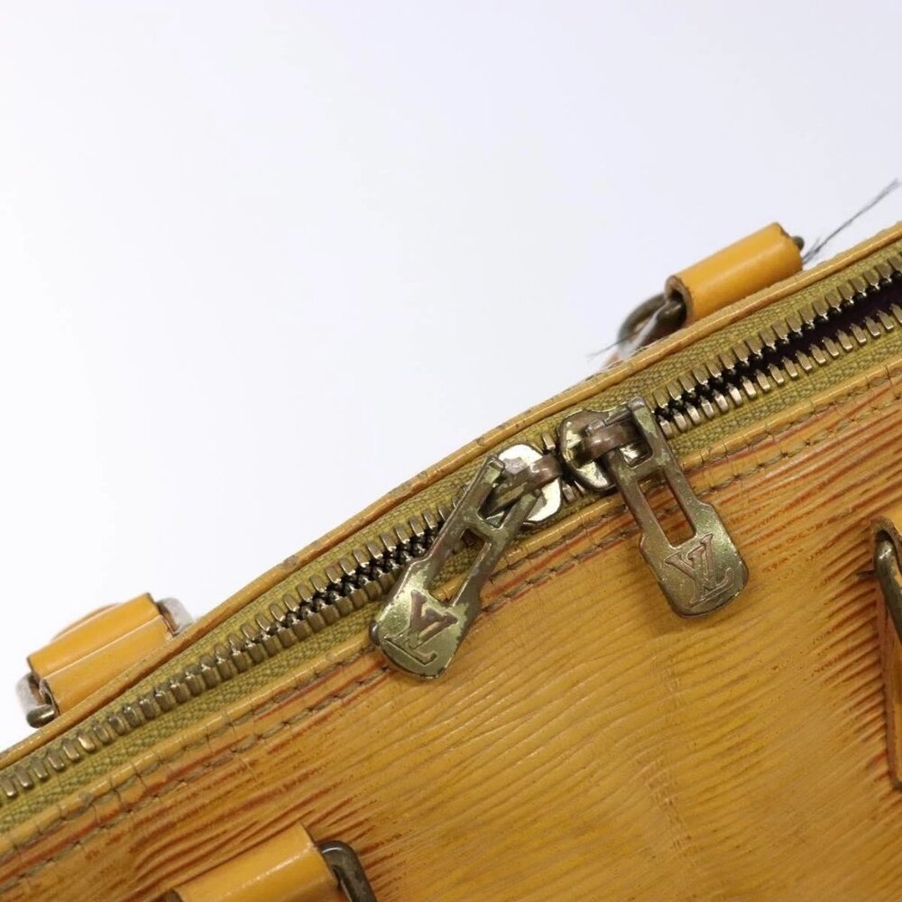 LOUIS VUITTON Epi Alma Hand Bag Yellow M52149 LV Auth BA5218 - Picture 13 of 16